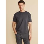 Brooks Brothers Bisiklet Yaka Antrasit Melanj Erkek T-Shirt, M Beden M