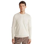 BROOKS BROTHERS Bisiklet Yaka Kazak, L, 5003310970, Bej, Erkek