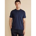 Brooks Brothers Bisiklet Yaka Lacivert Erkek T-Shirt BBFW25MTS004