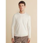Brooks Brothers Bisiklet Yaka Standart Bej Erkek Kazak BBFW25MKL014