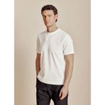 Brooks Brothers Kırık Beyaz Erkek Standart T-Shirt BBSS26MTS006 - L