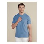 BROOKS BROTHERS Mavi Erkek Standart T-Shirt BBSS25MTS011