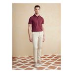 BROOKS BROTHERS Normal Bel Düz Paça Standart Bej Erkek Pantolon BBSS25MPT001