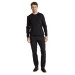 BROOKS BROTHERS Normal Bel Düz Paça Standart Pantolon, 50, BBFW25MPT008, Siyah, Erkek