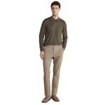 BROOKS BROTHERS Normal Bel Düz Paça Standart Pantolon , 56, BBFW25MPT008, Vizon, Erkek