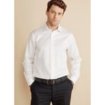 Brooks Brothers Slim Fit Klasik Yaka Beyaz Erkek Gömlek BBFW25MSH020 - 45