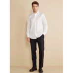 BROOKS BROTHERS Slim Fit Klasik Yaka Gömlek, 43, 5003313248, Beyaz, Erkek
