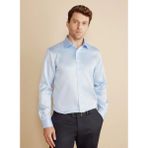Brooks Brothers Slim Fit Klasik Yaka Mavi Erkek Gömlek BBFW25MSH017 - 44