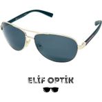 Brooks BS1407 C3 63*13 125 Polarize Erkek Güneş Gözlüğü - Gold - Füme