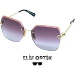 Brooks PS31534 S100 58*19 143 Çerçevesiz Kadın Güneş Gözlüğü - Altın - Pembe
