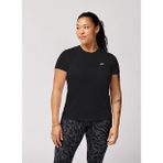 Brooks Siyah Kadın Normal T-Shirt 221712001 Sprint Free Short Sleeve