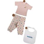 Bross Bebek Alt Üst Önlük %100 Pamuk Takım BNL-0024 - 3 - 4 Yaş - Mavi