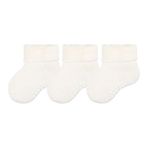 Bross Havlu Tabanaltı Baskı 3lü Erkek Bebek Çorap Ekru ONL.02702