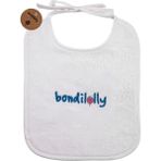 Bross Nakışlı 3 Adet Desenli Bebek Aktivite Mama Önlüğü BNL-0019 - Standart - Mavi