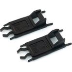 Bross Otomotiv BSR10 BMW E36 E39 X5 E53 E46 için 2 Adet Sunroof Kızak Ray Tamir Klipsi 54137134516