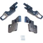 Bross Otomotiv Citroen C-Elysee 2012-2017 9675140080 9675140380 Için Sağ Sol Ön Far Ayak Tamir Seti