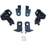 Bross Otomotiv Fiat Doblo Mk2 263 2010-2014 Makyajsız Kasa 51810671 51810672 Için Sağ Sol Ön Far Ayak Tamir Seti