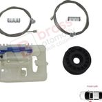 Bross Otomotiv Fiat Egea MK1 356 357 2015-On 4/5 Kapı 52072857 İçin Elektrikli Ön Sol Cam Kriko Tamir Seti