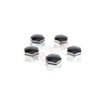 Bross Otomotiv Opel Insignia A G09 2008-2017 13283158 Için 5 Adet Krom Renk Plastik Bijon Kapağı 21 Mm * 22 Mm