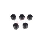 Bross Otomotiv Opel Insignia A G09 2008-2017 13283158 Için 5 Adet Siyah Plastik Bijon Kapağı 21 Mm * 22 Mm