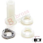 Bross Otomotiv Renault Megane 2 Scenic 2 için Yan Kapı Elektrikli Katlanır Ayna Motor Aktüatör Desteği Tamir Seti