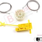 Bross Otomotiv Renault Trafic MK2 Vivaro Primastar 2001-2015 7700311820 İçin Elektrikli Ön Sol Cam Kriko Tamir Seti