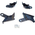 Bross Otomotiv Toyota Corolla MK10 E140 E150 Altis 2006-2010 8119412050 8119512050 Için Sağ Sol Ön Far Ayak Tamir Seti