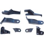 Bross Otomotiv Toyota Corolla MK11 4-Kapı Sedan 2014-2016 8115002E60 8111002E60 Için Sağ Sol Ön Far Ayak Tamir Seti