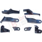 Bross Otomotiv Toyota Corolla MK11 4-Kapı Sedan 2014-2016 8115002E60 İçin Sağ Sol Ön Far Ayak Tamir Seti