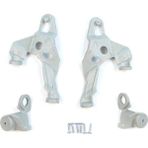 Bross Otomotiv Toyota Corolla Mk9 E120 E130 2000-2006 811701E480 811451E710 Için Sağ Sol Ön Far Ayak Tamir Seti