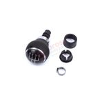 Bross Otomotiv VW Golf Jetta MK5 MK6 Touran MK1 Caddy MK3 Eos Scirocco MK3 için Krom Çerçeve 5 İleri Vites Topuzu