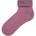 Bross Simli Kıvrık Havlu Kadn Çorabı - 36 - 40 - Pembe