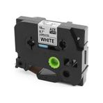 Brother AZE241 P-Touch Uyumlu 18 mm Tze-Tape Beyaz Etiket