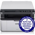 Brother DCP-1511 Çok Fonksiyonlu Laser Yazıcı 2 Orijinal Tonerli 150 Sayfa Kağıt Giriş Kapasitesi - Siyah - Beyaz