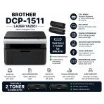 Brother Dcp-1511 Mono Lazer Yazıcı