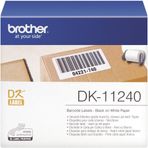 Brother DK-11240 yazıcı bandrolü – baskı-Etiketten Beyaz, DK, 102 x 51 mm