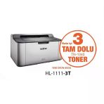 Brother Hl-1111-3T Mono Yazici (3 Tam Dolu Toner)