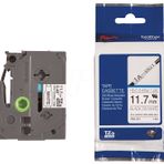 Brother P-Touch HSE231 Beyaz-Siyah 12 mm Polyester Etiket