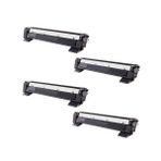 Brother Retech MFC-1810R Muadil 4'lü Ekonomik Paket Siyah Kartuş