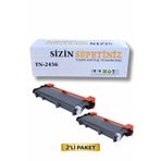 Brother TN-2456- 3000 Sayfalık - 2'li Avantaj Paket Muadil Toner