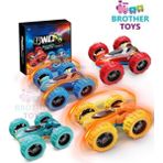 Brother Toys 1 Adet Akrobat Takla Atan Çılgın Oyuncak Araba Sürtmeli 12 Cm.