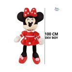Brother Toys 100 Cm. Dev Boy Mickey Minnie Mouse Peluş Oyuncak Ithal Kaliteli Fare Mini Miki Maus