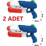 Brother Toys 2 Adet Büyük Boy Pompalı Su Tabancası 600 Ml. Depolu