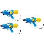 Brother Toys 3 Adet Büyük Boy Kaliteli Su Tabancası Oyuncak Poşetli 30CM Dış Mekan Oyuncağı