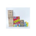 Brother Toys 54 Parça Denge Oyunu-108 Kartlı Oyun-55 Kartlı Anlat Bakalım Kartları Zeka Küpü 4'lü Set