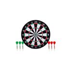Brother Toys Büyük Boy Çift Taraflı Dart Seti 37cm Dart Hedef Tahtası 6 Oklu