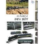 Brother Toys Dev Boy Pilli Sesli Ve Işıklı 33 Parça Klasik Tren Oyuncak Lokomotif Seti