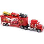 Brother Toys Dev Boy Şimşek 48 Cm. Arkası Açılabilen Oyuncak Tır Seti ve 3 Araba