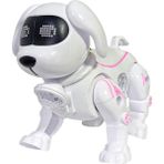 Brother Toys Disko Işıklı Yürüyen Köpek Oyuncak Ipli Müzikli Emeklemeye ve Yürümeye Yardımcı - Pembe