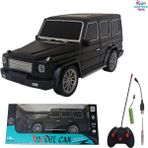 Brother Toys Gerçekçi Tasarım Uzaktan Kumandalı Şarjlı Full Fonksiyon Jeep Araba 1:16 Ölçek - Siyah
